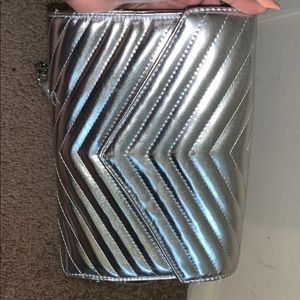 Silver purse
